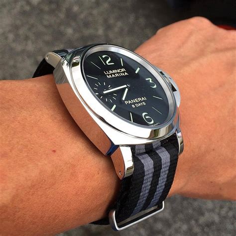 24mm nato strap panerai|best aftermarket Panerai straps.